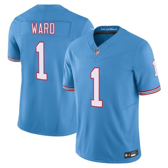 Mens Youths Kids Womens Cameron Ward Light Blue Stitched Jersey Vapor